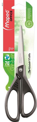 Ножницы ESSENTIALS GREEN MAPED 21 см в блистере Ножницы ESSENTIALS GREEN MAPED 21 см в блистере