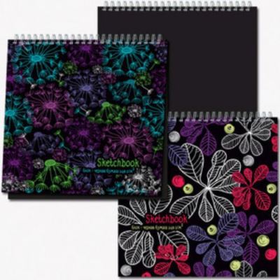 Блокнот для зарисовок SKETCHBOOK BLACK SUPERBIG (квадратный, 280х280), 20л., 140г. на гребне 2812 Блокнот для зарисовок SKETCHBOOK BLACK SUPERBIG (квадратный, 280х280), 20л., 140г. на гребне 2812