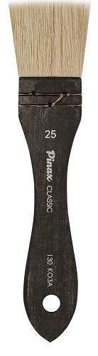 Кисть коза ФЛЕЙЦ CLASSIC "Hake" N 25 (короткая ручка) Кисть коза ФЛЕЙЦ CLASSIC "Hake" N 25 (короткая ручка)
