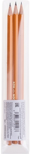 Набор чернографитных карандашей KOH-I-NOOR, 3 шт. (H, HB,B)