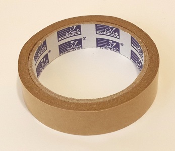 Скотч бумажный 2.4см., (бежевый) (1шт.)(144 рул./уп.) Скотч бумажный 2.4см., (бежевый) (1шт.)(144 рул./уп.)