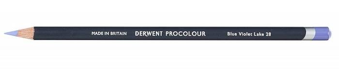 Карандаш цветной Derwent Procolour №28 Краплак сине-фиолетовый Карандаш цветной Derwent Procolour №28 Краплак сине-фиолетовый