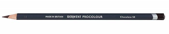 Карандаш цветной Derwent Procolour №58 Шоколадный Карандаш цветной Derwent Procolour №58 Шоколадный