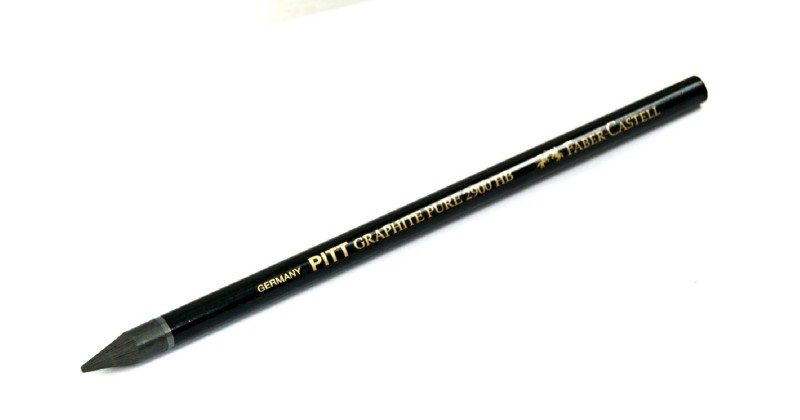 Графит натур.,в форме каранд. Faber-Castell "PITT MONOCHROME" 2900, НВ Графит натур.,в форме каранд. Faber-Castell "PITT MONOCHROME" 2900, НВ