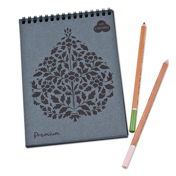 Блокнот "Premium Graphitе" (серый) 30 л А4 на пружине хл. 40% 160г/м Блокнот "Premium Graphitе" (серый) 30 л А4 на пружине хл. 40% 160г/м