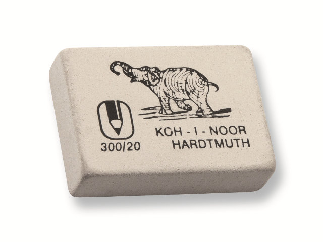 Ластик "Koh-i-Nor" д/карандашей B,2B,4B 20/160. Ластик "Koh-i-Nor" д/карандашей B,2B,4B 20/160.
