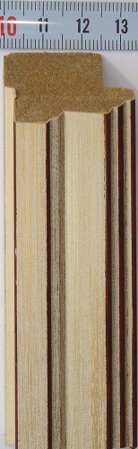 Багет пластиковый (1м. L-2,9м.) 4584-1311T "Китай"