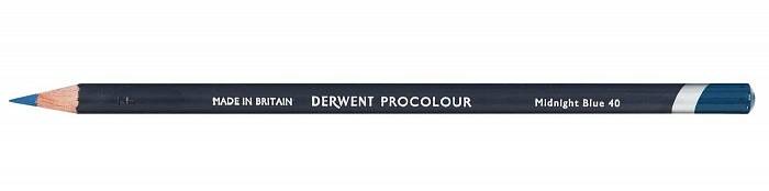 Карандаш цветной Derwent Procolour №40 Синий полуночный Карандаш цветной Derwent Procolour №40 Синий полуночный