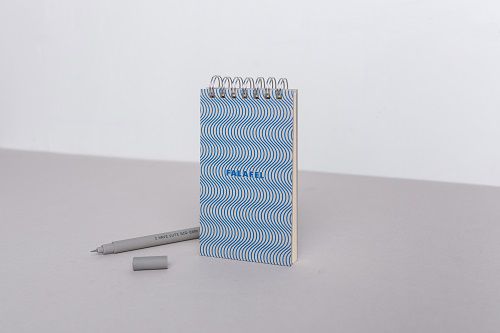 Блокнот на пружине Notepad ocean 60 листов молочно-белой бумаги 80 г/м2 с обложкой 1575 г/м2, Блокнот на пружине Notepad ocean 60 листов молочно-белой бумаги 80 г/м2 с обложкой 1575 г/м2,