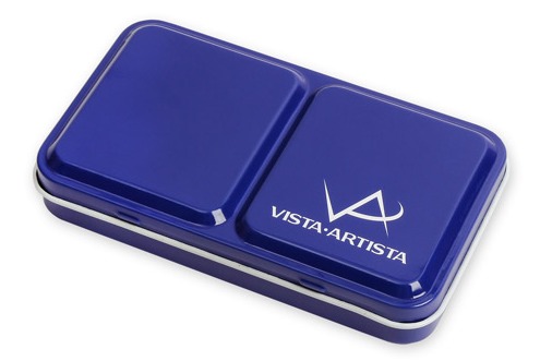 Пенал для акварели на 12 кювет 03 - синий/blue "VISTA-ARTISTA" WMB-12 Пенал для акварели на 12 кювет 03 - синий/blue "VISTA-ARTISTA" WMB-12