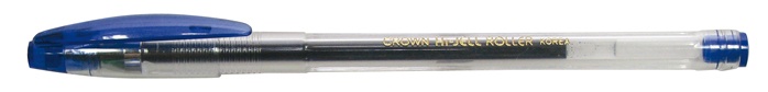 Ручка гелевая синяя 0,5мм CROWN Корея