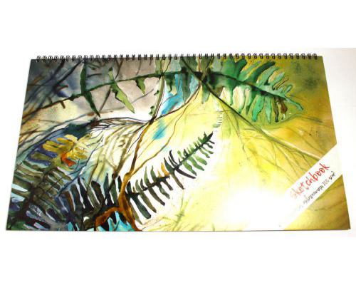 Блокнот для зарисовок SKETCHBOOK AQUARELLE горизонтальный А3, 20л., на гребне, для акварели Блокнот для зарисовок SKETCHBOOK AQUARELLE горизонтальный А3, 20л., на гребне, для акварели