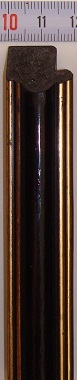 Багет пластиковый (1м.)(L 2.9) 240-03 черный "Израиль"
