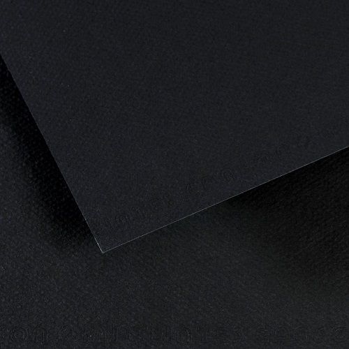Бумага для пастели CANSON "Mi-Teintes" 50x65 см, 160 г, №425 Черный Бумага для пастели CANSON "Mi-Teintes" 50x65 см, 160 г, №425 Черный
