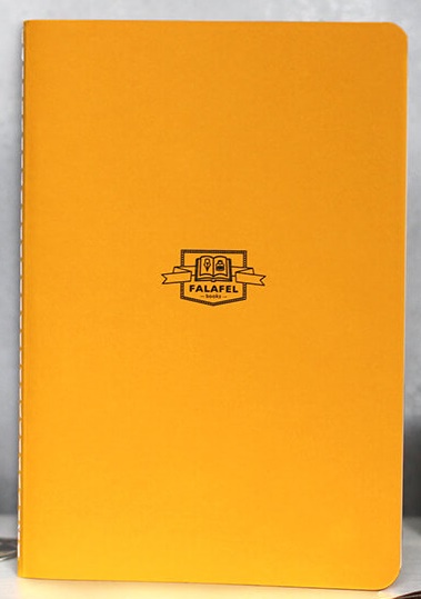 Скетчбук FALAFEL YELLOW 80г/кв.м 148х210мм 40л кремовая бумага Скетчбук FALAFEL YELLOW 80г/кв.м 148х210мм 40л кремовая бумага