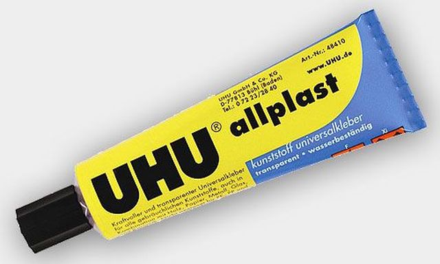 Клей универсальный для пластика UHU ALLPLAST, туба 30г/33мл, 40373 Клей универсальный для пластика UHU ALLPLAST, туба 30г/33мл, 40373