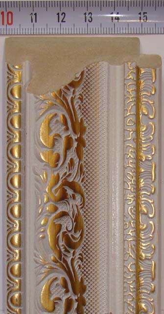 Багет пластиковый (1м. L-2,9м.) BR 1034-WHITE "Ю.Корея" Багет пластиковый (1м. L-2,9м.) BR 1034-WHITE "Ю.Корея"
