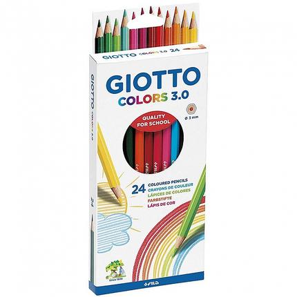 Набор цветных карандашей "GIOTTO COLORS 3.0" 24цв. 276700 Набор цветных карандашей "GIOTTO COLORS 3.0" 24цв. 276700