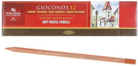 Карандаш пастельный Koh-I-Noor "Gioconda" 8820/212 Терракотовый средний Карандаш пастельный Koh-I-Noor "Gioconda" 8820/212 Терракотовый средний