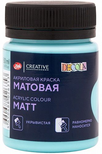 Акрил матовый Декола 50мл. Ментоловая Акрил матовый Декола 50мл. Ментоловая