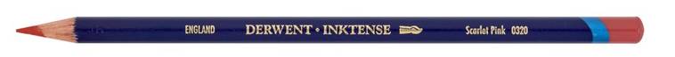 Карандаш акварельный Derwent Inktense №0320 Алый розовый Карандаш акварельный Derwent Inktense №0320 Алый розовый