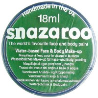 Краска для лица и тела 18мл. зеленый яркий "Snazaroo"