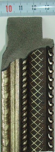 Багет пластиковый (1м. L-2,9м.) A F3749-2197B Багет пластиковый (1м. L-2,9м.) A F3749-2197B