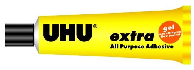 Клей-гель универсальный UHU EXTRA All purpose adhesive , туба 31мл, 43439/43435