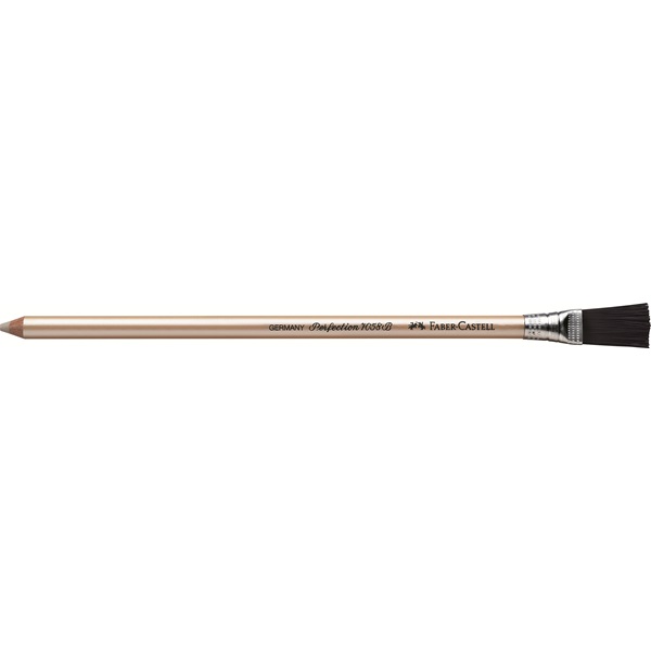 Корректор-карандаш для туши и чернил Faber-Castell PERFECTION 7058B с кисточкой Корректор-карандаш для туши и чернил Faber-Castell PERFECTION 7058B с кисточкой