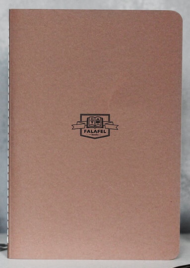 Скетчбук FALAFEL BROWN 80г/кв.м 148х210мм 40л кремовая бумага Скетчбук FALAFEL BROWN 80г/кв.м 148х210мм 40л кремовая бумага