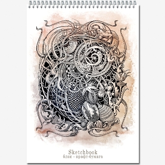 Блокнот для зарисовок SKETCHBOOK А4, 40л., на гребне, крафт-бумага 80г/м. Блокнот для зарисовок SKETCHBOOK А4, 40л., на гребне, крафт-бумага 80г/м.