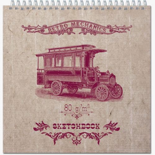 Блокнот для зарисовок SKETCHBOOK QUADRO BIG, 190х190, 60л., 80 г/м? на гребне, 2760 Блокнот для зарисовок SKETCHBOOK QUADRO BIG, 190х190, 60л., 80 г/м? на гребне, 2760