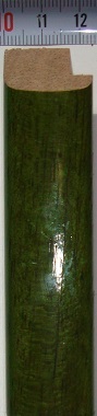 Рама 25 х 30 см. БС 233 ЛЗ со стеклом, багет деревянный "Малайзия", "4 пальца"