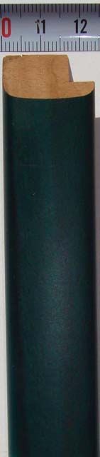 Багет деревянный (1м.) APR CM 2033 LB матовый синий "Малайзия"