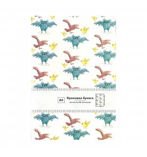Скетчбук FALAFEL OWLS 80г/кв.м 105х148мм 40л кремовая бумага Скетчбук FALAFEL OWLS 80г/кв.м 105х148мм 40л кремовая бумага