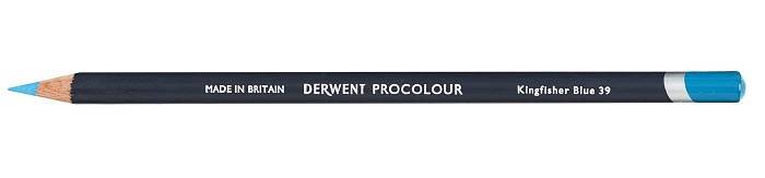 Карандаш цветной Derwent Procolour №39 Синий зимородок Карандаш цветной Derwent Procolour №39 Синий зимородок