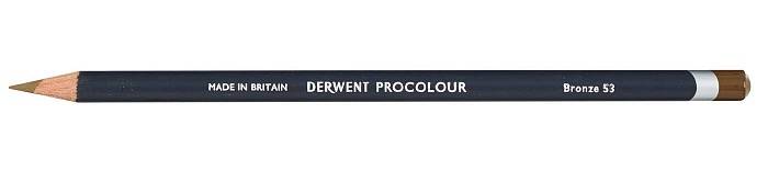 Карандаш цветной Derwent Procolour №53 Бронзовый Карандаш цветной Derwent Procolour №53 Бронзовый