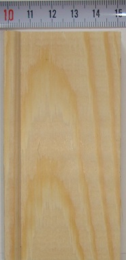 Рейка П 5 деревянная, профилированная, не сращенная 20х50мм. (1м.) L- от 2-3м "4 Пальца"