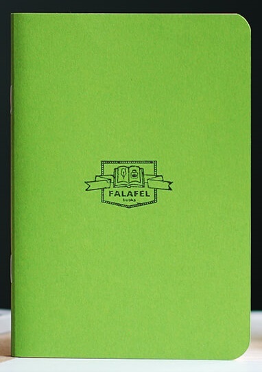 Скетчбук FALAFEL GREEN 80г/кв.м 105х148мм 40л кремовая бумага Скетчбук FALAFEL GREEN 80г/кв.м 105х148мм 40л кремовая бумага