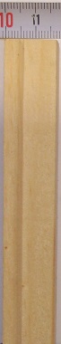 Рейка П 2 деревянная, профилированная, не сращенная 20х15мм. (1м.) L- от 2-3м "4 Пальца"