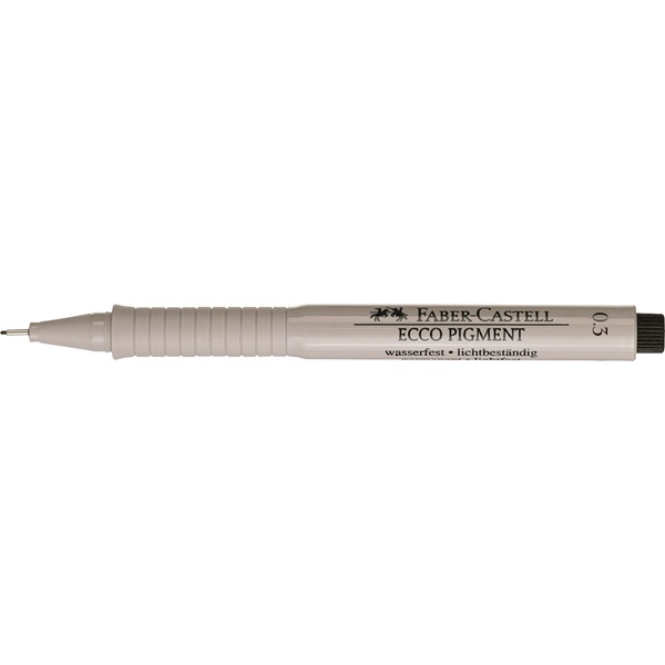 Ручка капиллярная Faber-Castell ECCO PIGMENT для черчен. 0,3мм Ручка капиллярная Faber-Castell ECCO PIGMENT для черчен. 0,3мм