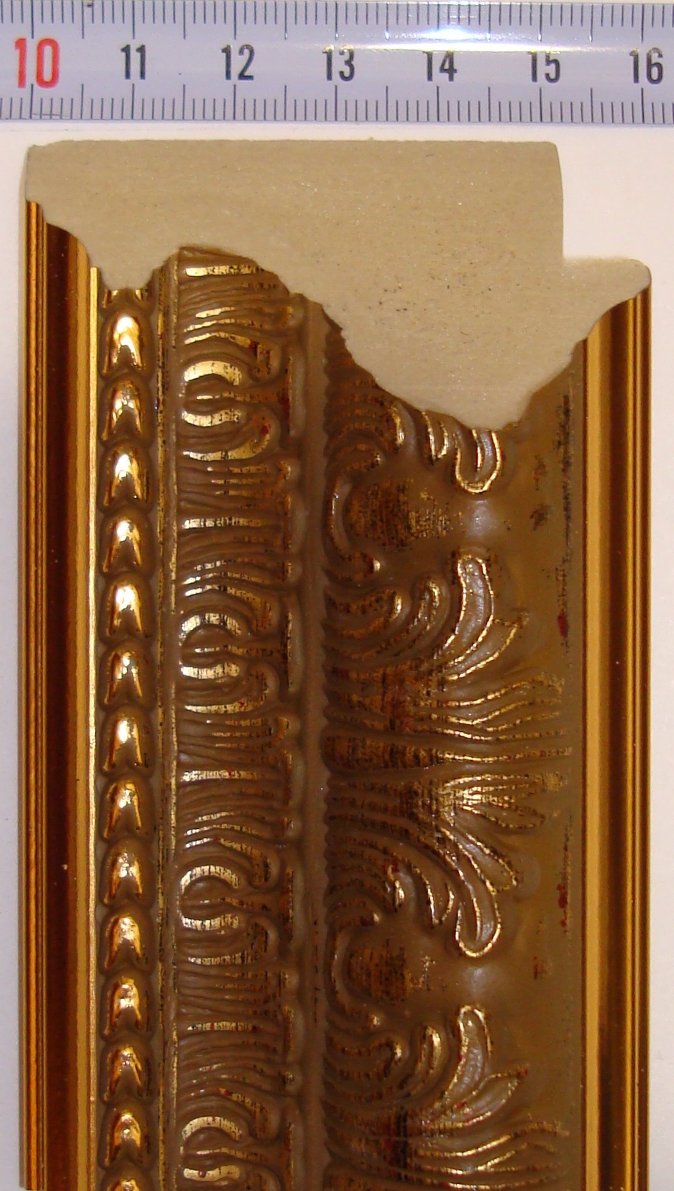 Багет пластиковый (1м. L-2,9) К. 926M-485 золото "Ю.Корея"