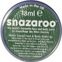 Краска для лица и тела 18мл. травяной зеленый "Snazaroo"