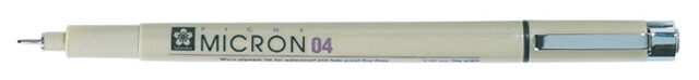 Маркер -лайнер "Pigma Micron" Чёрный 04 (-0,4мм) "Sakura" Маркер -лайнер "Pigma Micron" Чёрный 04 (-0,4мм) "Sakura"