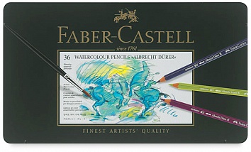 Набор акварельных карандашей Faber-Castell Albrecht Durer металл.кор. 36 цв.