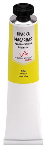 Краска масляная 45 мл "VISTA-ARTISTA" Studio VAOS-45 204 Лимонная / Кадмий лимонный (А) Краска масляная 45 мл "VISTA-ARTISTA" Studio VAOS-45 204 Лимонная / Кадмий лимонный (А)