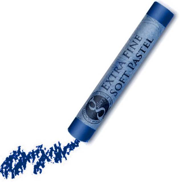 Пастель сухая мягкая круглая 10х70мм проф-ная MUNGYO Extra fine soft №477 фталевый синий3