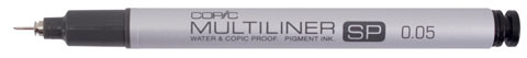 Copic заправляющийся MULTILINER SP 0,05mm Copic заправляющийся MULTILINER SP 0,05mm