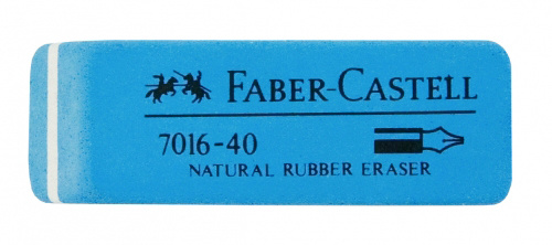 Ластик для туши/чернил 7016 натур каучук 34х14х8мм Faber-Castell Ластик для туши/чернил 7016 натур каучук 34х14х8мм Faber-Castell