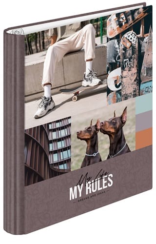 Тетрадь на кольцах А5, 120л., 60-65 г/м2, ArtSpace "Увлечения. My rules", глянцевая ламинация
